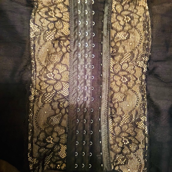 Corset Waist Trimmer Latex Boned Size XL/XXL - Picture 3 of 6